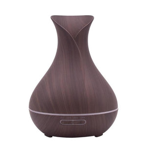 400ml Ultrasonic LED Lamp Timer Air Humidifier Essential Oil Aroma Diffuser