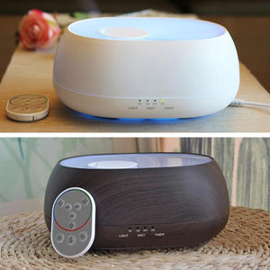 Aroma Essential Oil Diffuser Humidifier Ocean Mist with Wood Grain and Beau